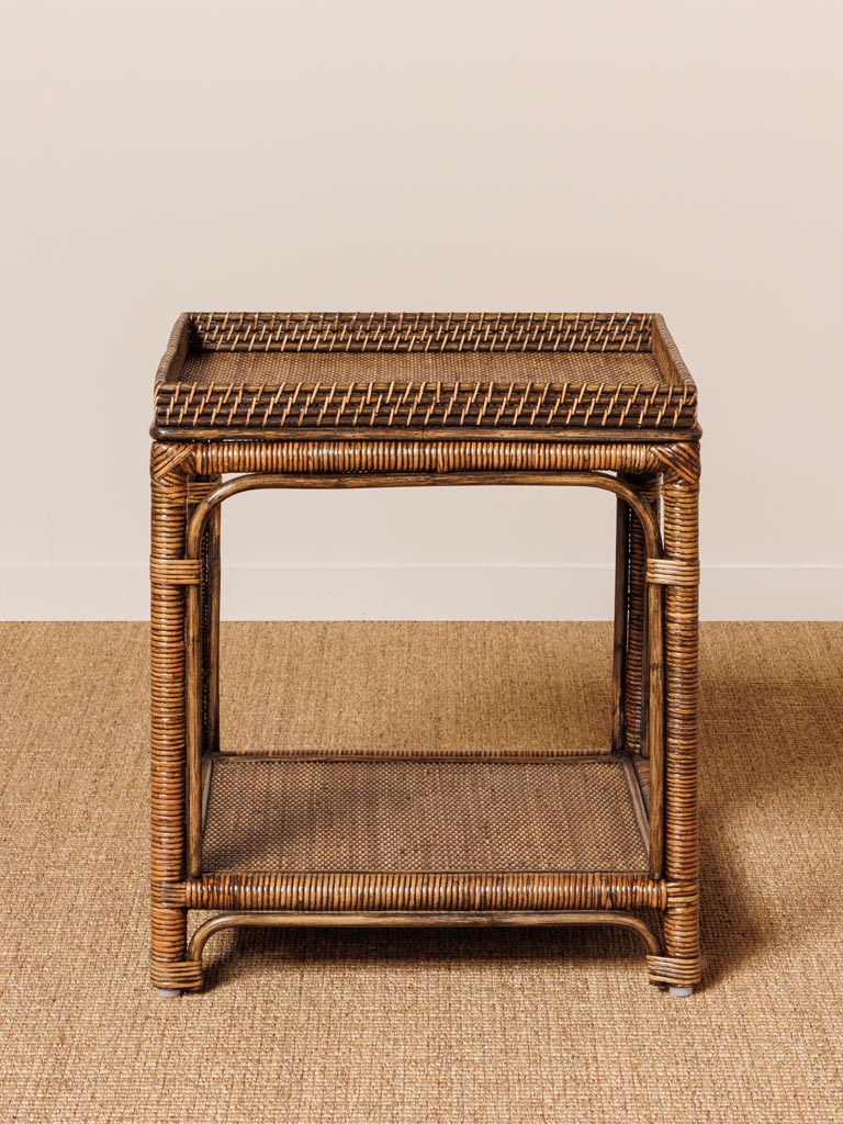 Table d'appoint Rotin