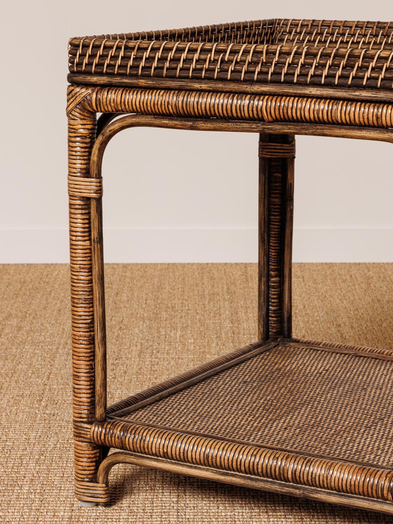 Table d'appoint Rotin