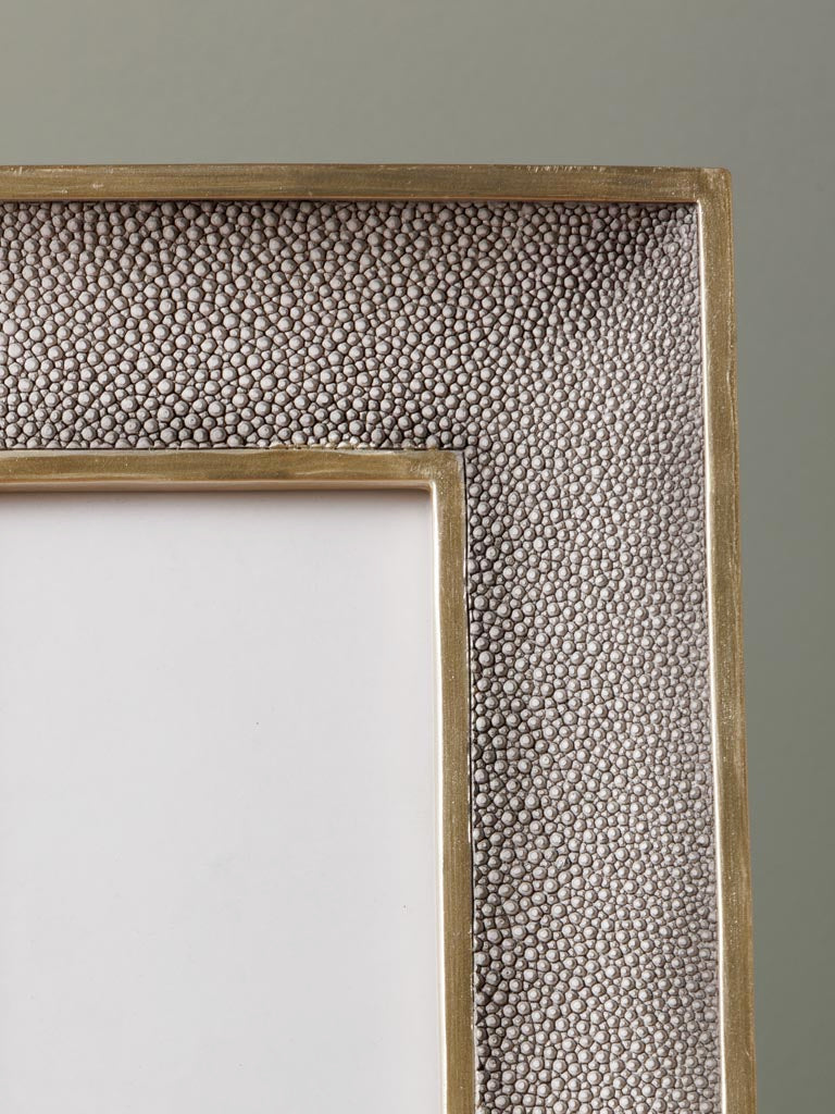 Cadre photo Galuchat