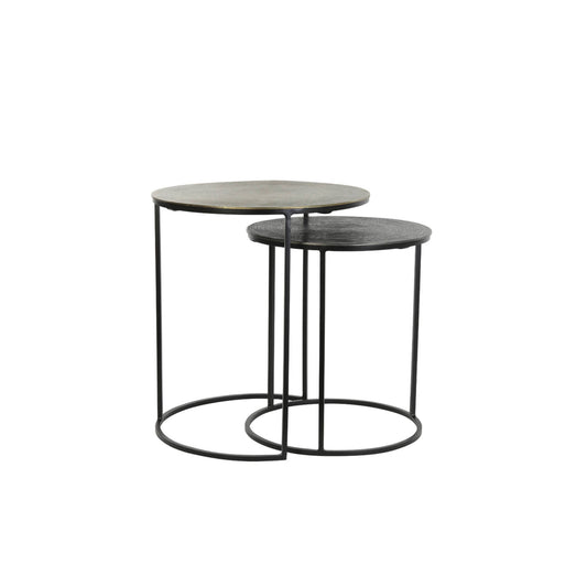 Set de 2  tables d'appoint Primo