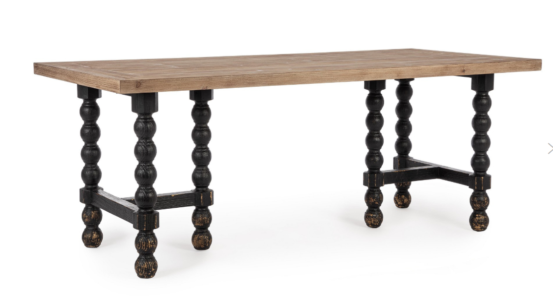 Grande table en sapin Nere